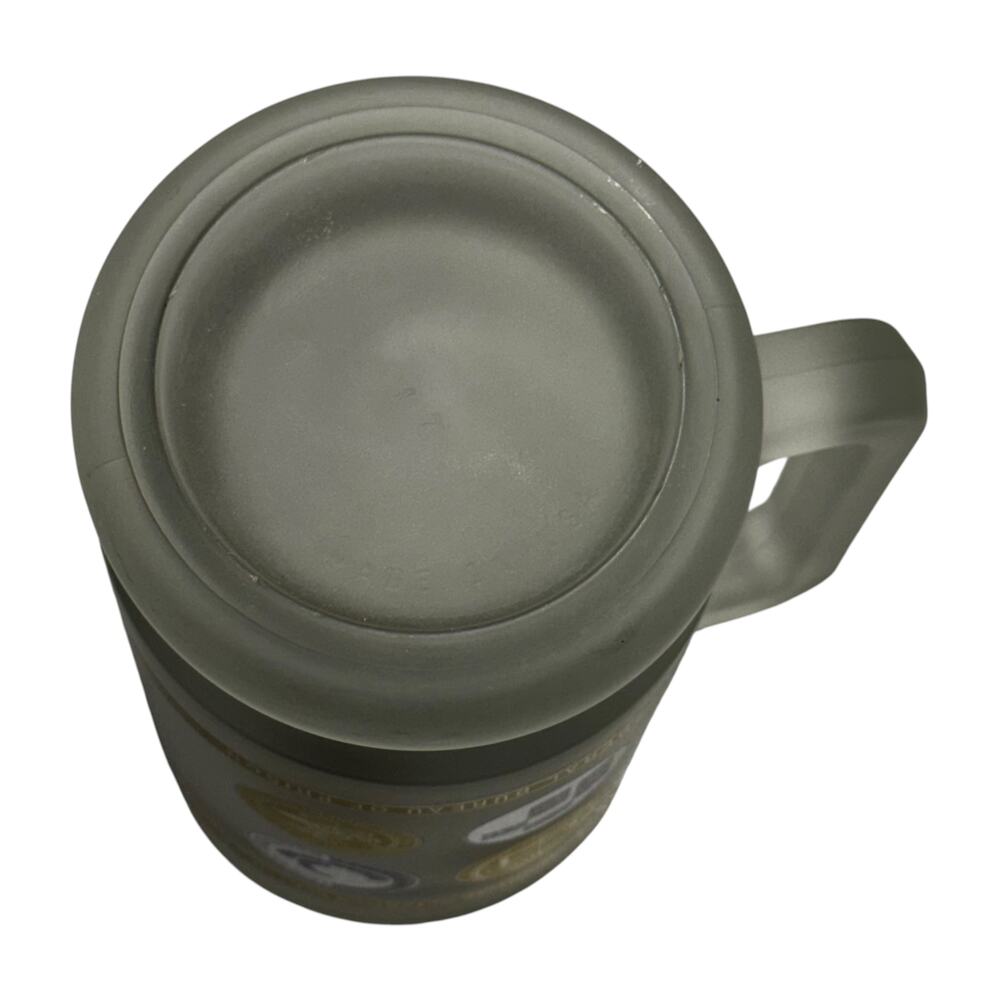 Federal Bureau of Prisons MDC Brooklyn Frosted Glass Stein Kapan Kent - Picture 7 of 9